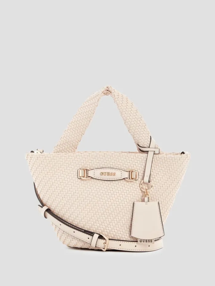 GUESS Handbags Francy Mini Tote Black 8211 Women