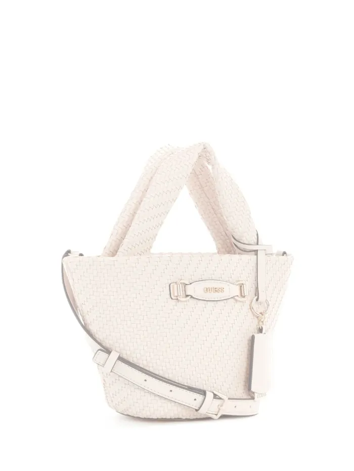 GUESS Handbags Francy Mini Tote Black 8211 Women