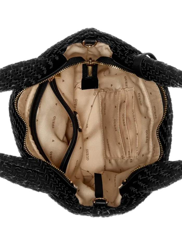 GUESS Handbags Francy Mini Tote Black 8211 Women