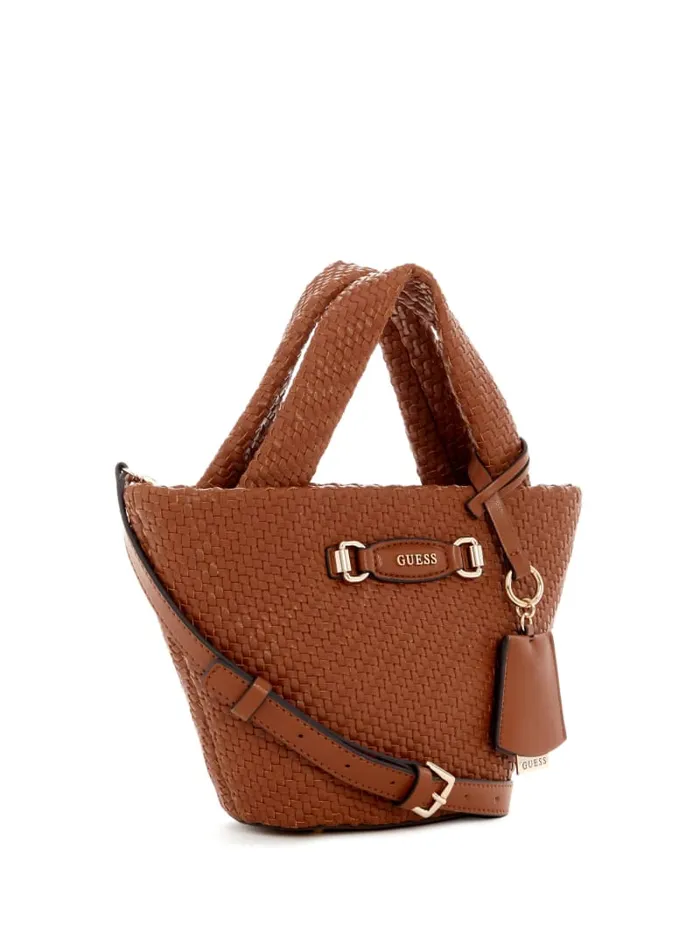 GUESS Handbags Francy Mini Tote Black 8211 Women