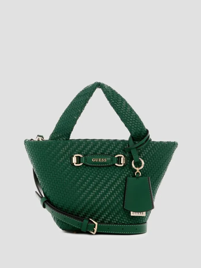 GUESS Handbags Francy Mini Tote Black 8211 Women