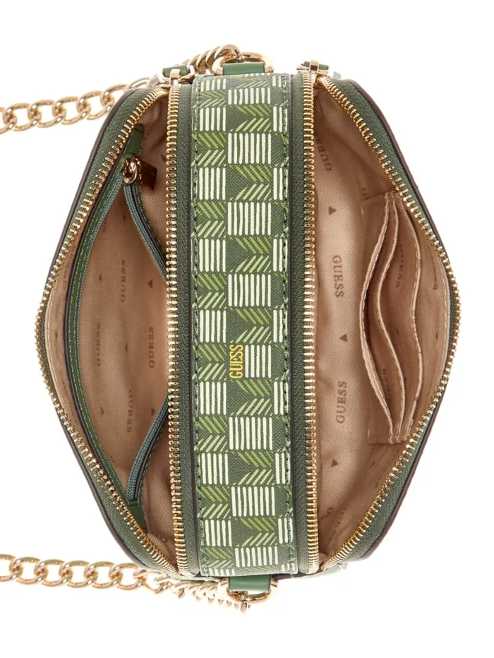GUESS Handbags G Wave Camera Crossbody Black 8211 Women