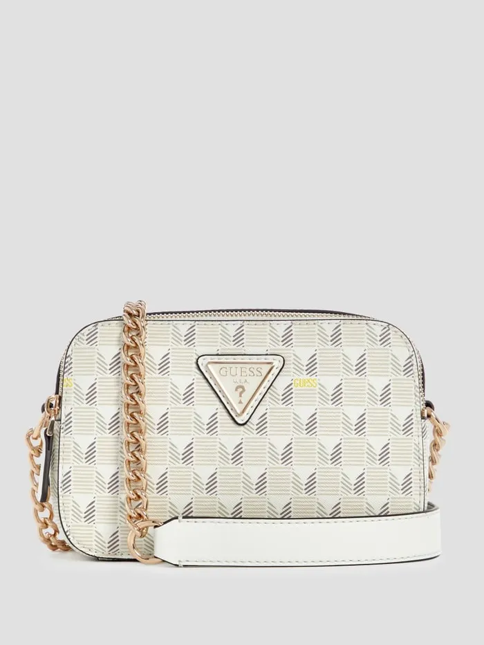 GUESS Handbags G Wave Camera Crossbody Black 8211 Women