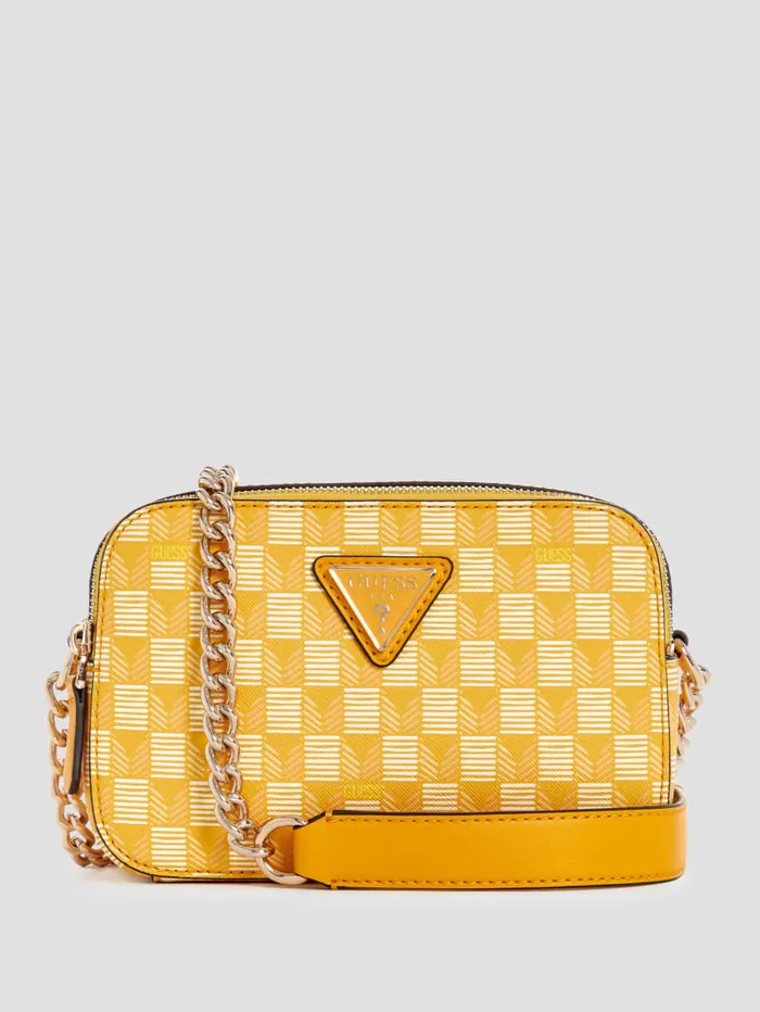 GUESS Handbags G Wave Camera Crossbody Black 8211 Women
