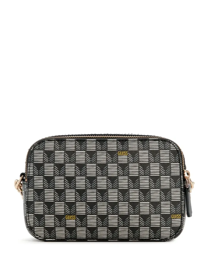 GUESS Handbags G Wave Camera Crossbody Black 8211 Women