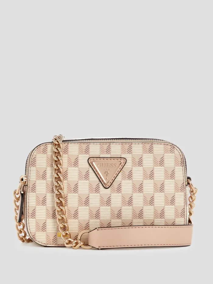 GUESS Handbags G Wave Camera Crossbody Black 8211 Women