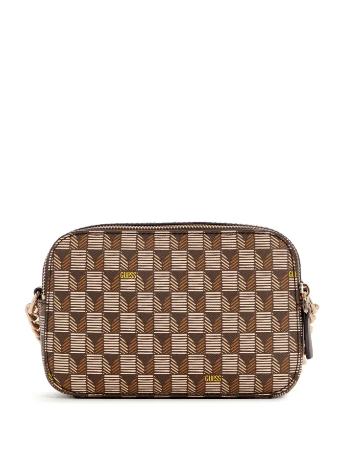 GUESS Handbags G Wave Camera Crossbody Black 8211 Women