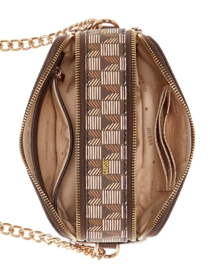 GUESS Handbags G Wave Camera Crossbody Black 8211 Women