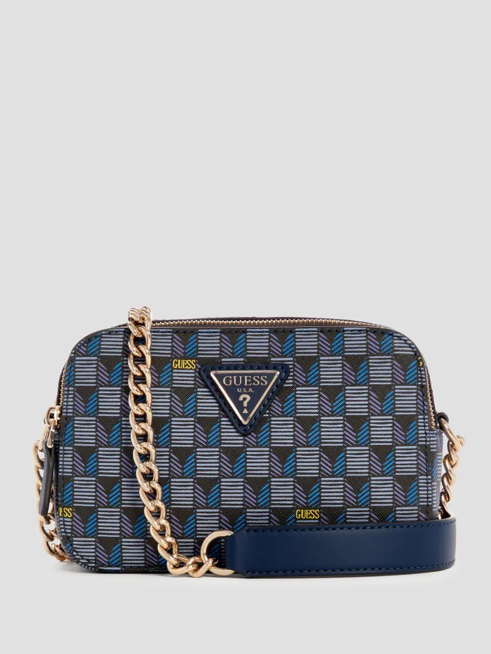 GUESS Handbags G Wave Camera Crossbody Black 8211 Women