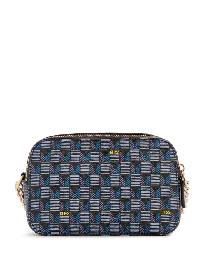 GUESS Handbags G Wave Camera Crossbody Black 8211 Women