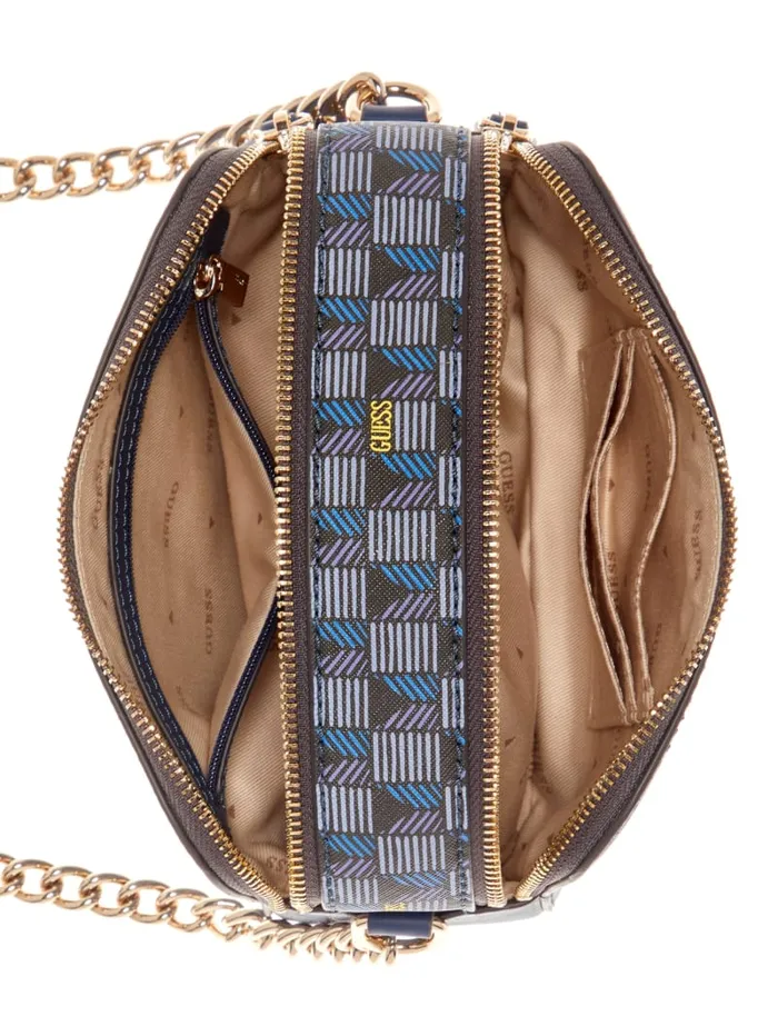 GUESS Handbags G Wave Camera Crossbody Black 8211 Women