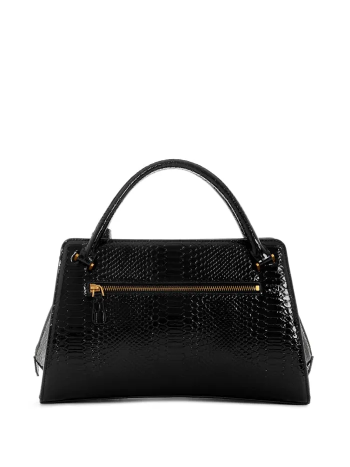 GUESS Handbags Georgina Girlfriend Satchel Orange 8211 Women