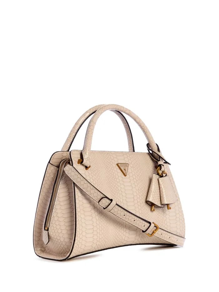 GUESS Handbags Georgina Girlfriend Satchel Orange 8211 Women