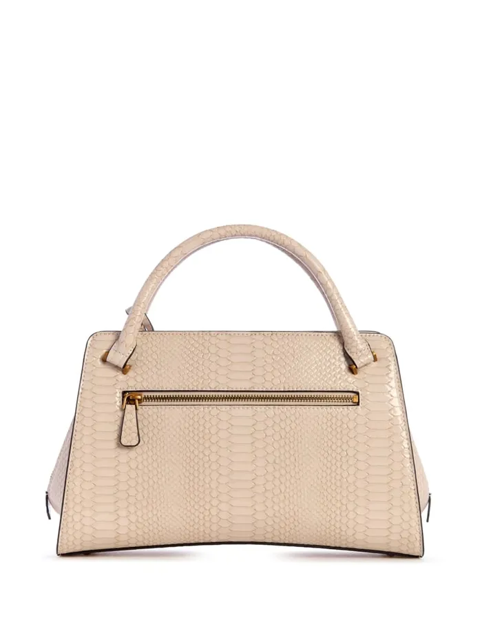 GUESS Handbags Georgina Girlfriend Satchel Orange 8211 Women
