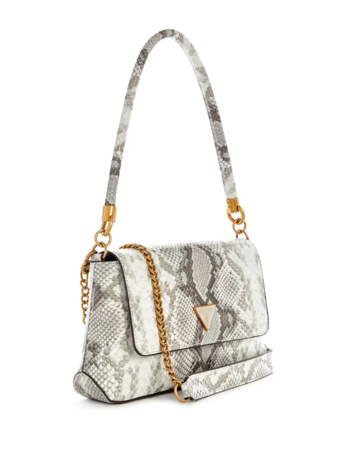 GUESS Handbags Georgina TopHandle Flap Neutral 8211 Women