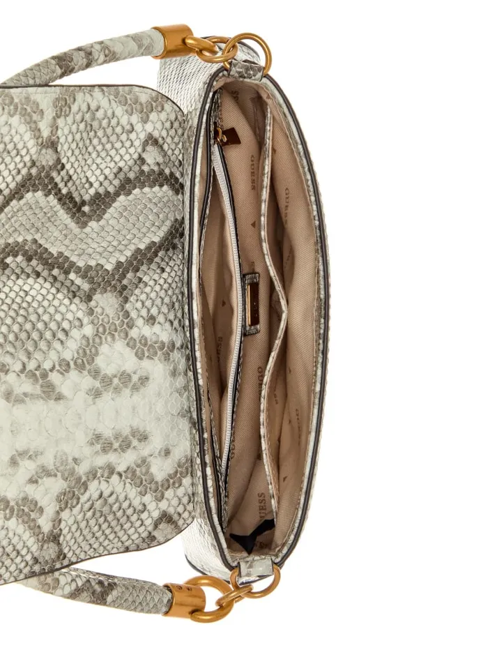 GUESS Handbags Georgina TopHandle Flap Neutral 8211 Women