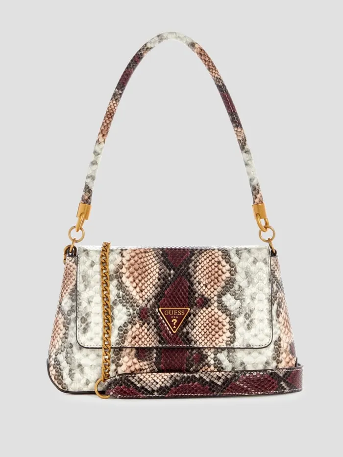GUESS Handbags Georgina TopHandle Flap Neutral 8211 Women