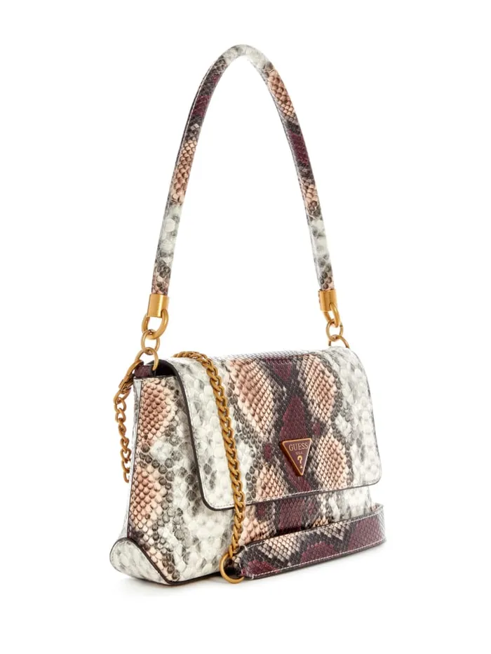 GUESS Handbags Georgina TopHandle Flap Neutral 8211 Women