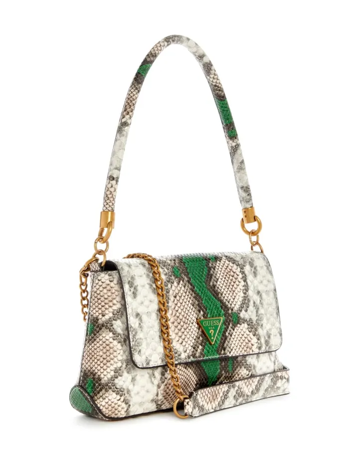 GUESS Handbags Georgina TopHandle Flap Neutral 8211 Women