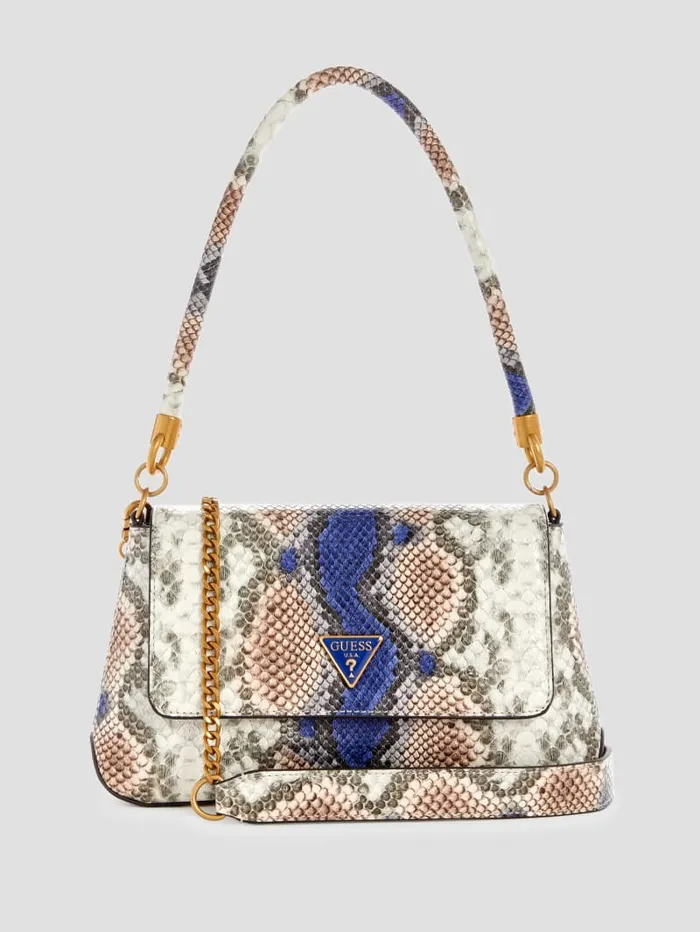 GUESS Handbags Georgina TopHandle Flap Neutral 8211 Women