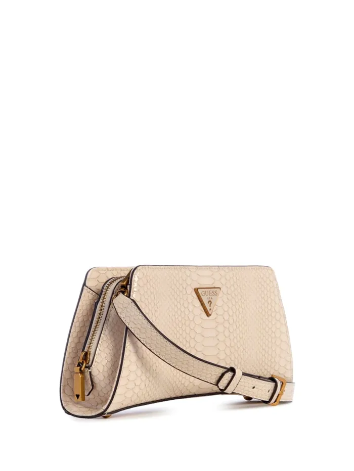 GUESS Handbags Georgina TopZip Crossbody Blue 8211 Women