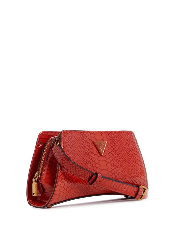 GUESS Handbags Georgina TopZip Crossbody Blue 8211 Women