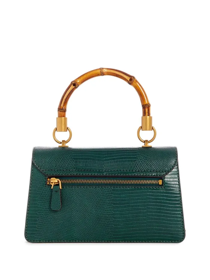 GUESS Handbags Sibel TopHandle Flap Bag Brown 8211 Women