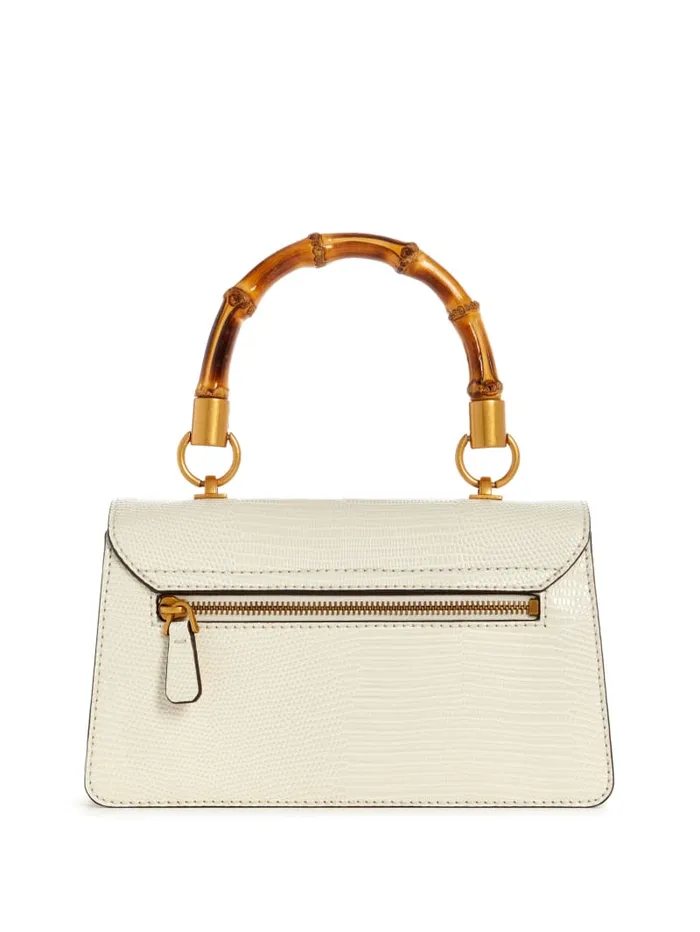 GUESS Handbags Sibel TopHandle Flap Bag Brown 8211 Women