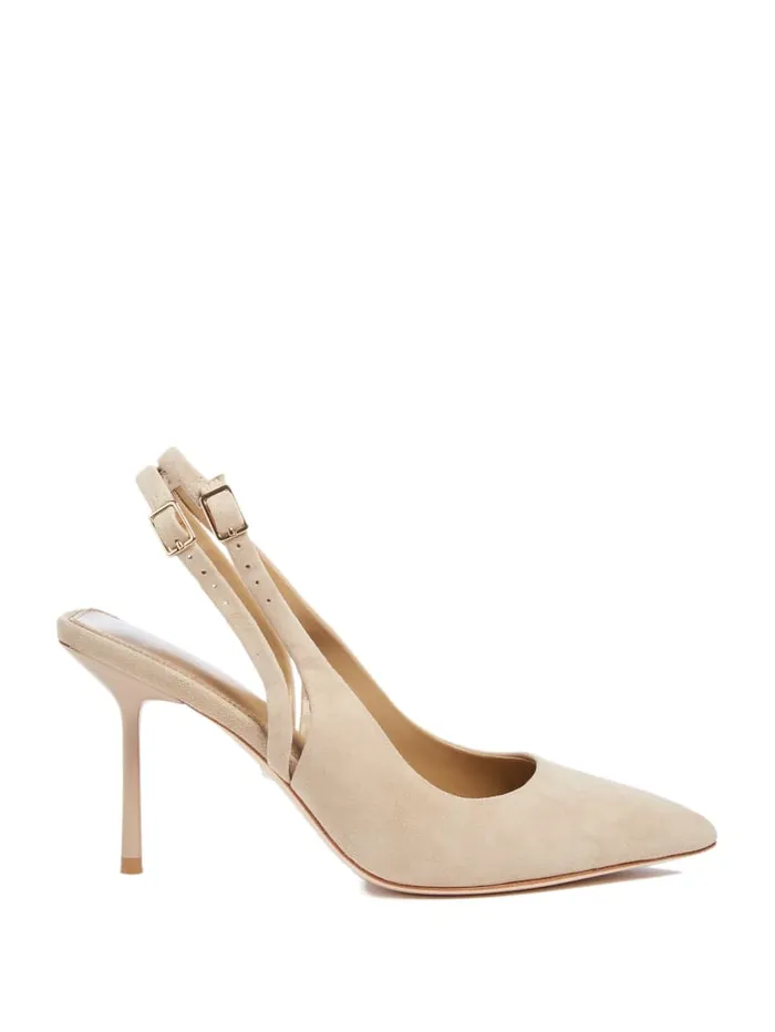 GUESS Heels Sydney Suede Pump Beige 8211 Unisex