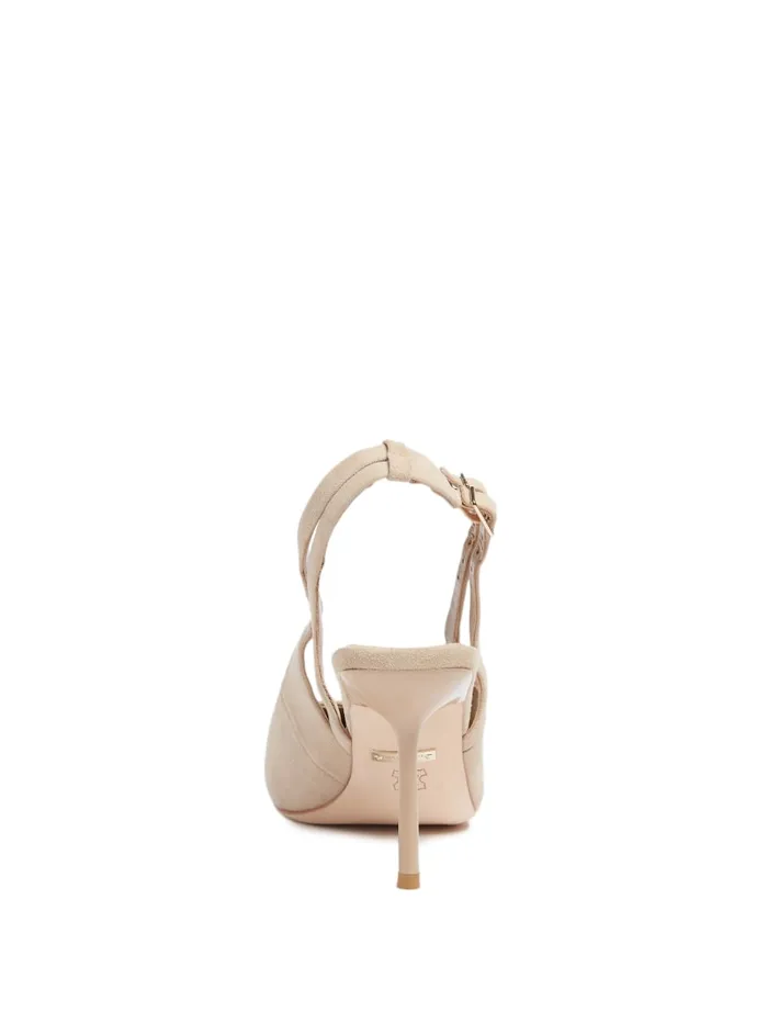 GUESS Heels Sydney Suede Pump Beige 8211 Unisex