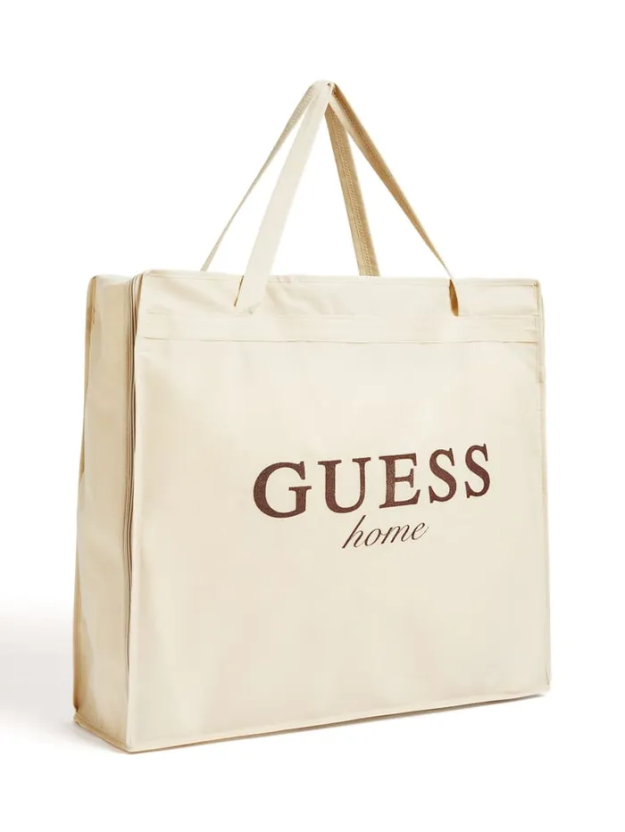 GUESS Home Helma Rectangular FauxFur Pillow Brown 8211 Women