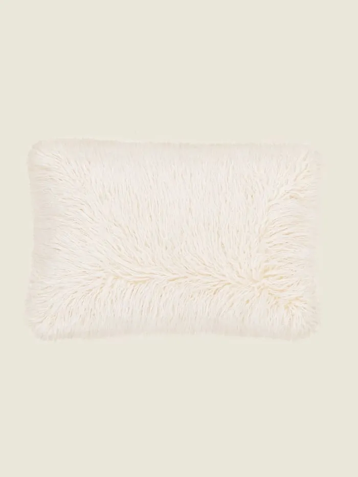 GUESS Home Helma Rectangular FauxFur Pillow Brown 8211 Women