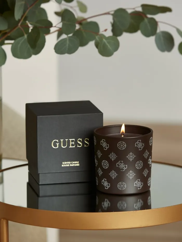 GUESS Home Peony Quattro G Candle Brown 8211 Women