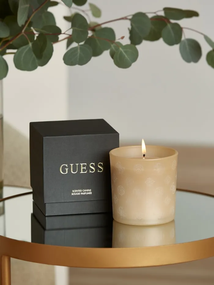 GUESS Home Peony Quattro G Candle Brown 8211 Women