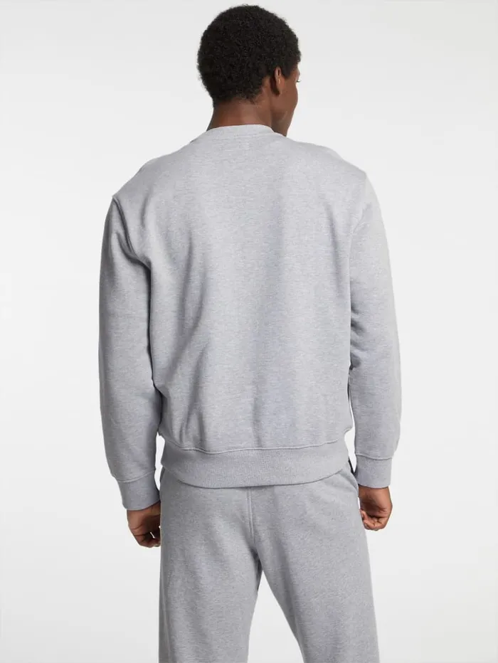 GUESS Hoodies and Sweaters Eco Crewneck Printed Sweater Blue 8211 Men