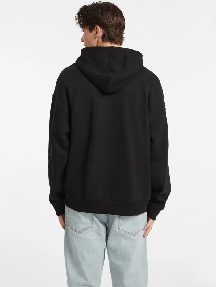 GUESS Hoodies and Sweaters Stamp Logo Hoodie Black 8211 Men