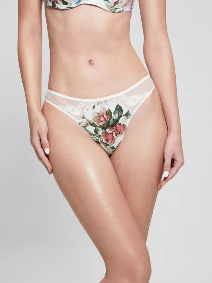 GUESS Intimates Stella Thong Brown 8211 Women