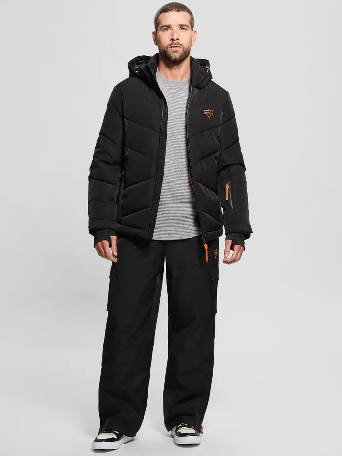 GUESS Jackets and Coats Eco Puffer Jacket Black 8211 Men