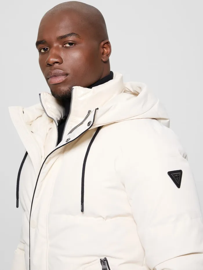 GUESS Jackets and Coats Eco Real Down Puffer Jacket Black 8211 Men