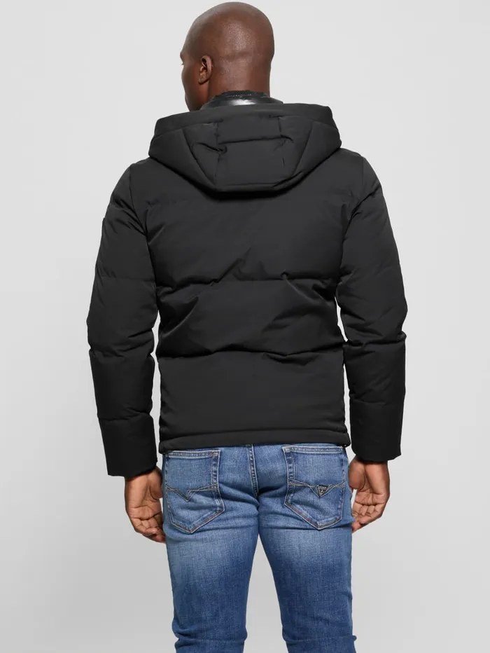 GUESS Jackets and Coats Eco Real Down Puffer Jacket Black 8211 Men