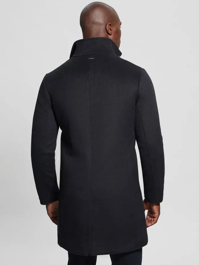 GUESS Jackets and Coats Eco WoolBlend Urban Coat Beige 8211 Men
