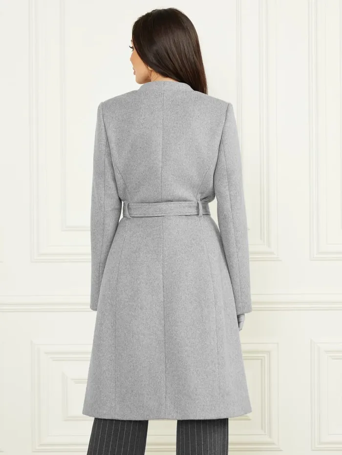 GUESS Jackets and Coats Valerie WoolBlend Coat Gray 8211 Women