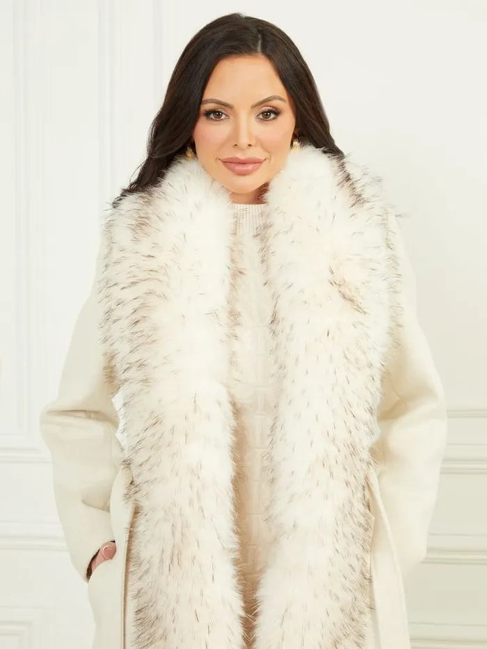 GUESS Jackets and Coats Valerie WoolBlend Coat Gray 8211 Women