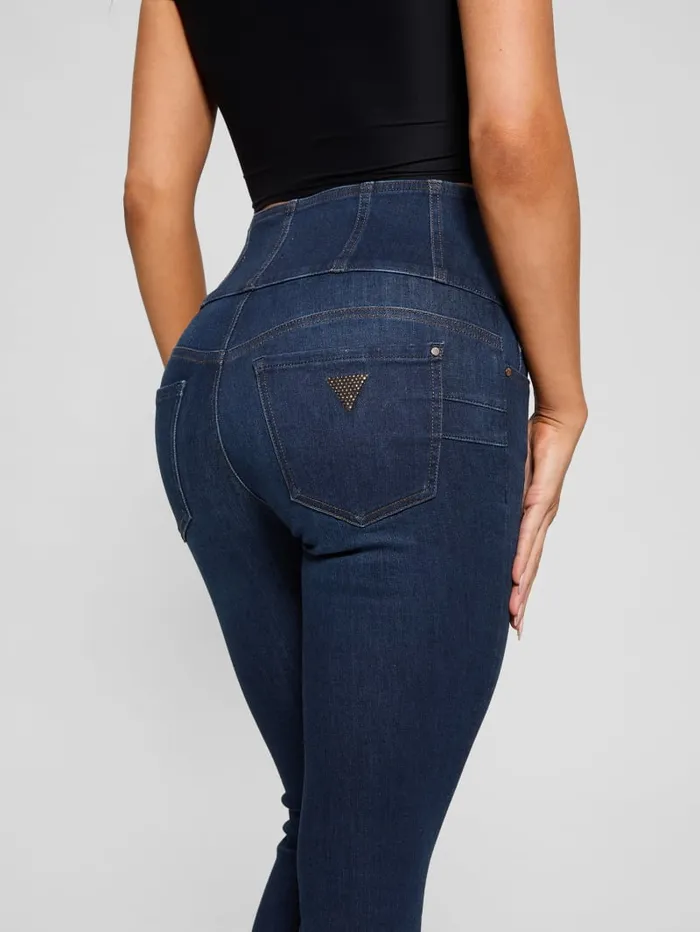 GUESS Jeans and Denim Eco Corset ShapeUp Jeans Blue 8211 Women