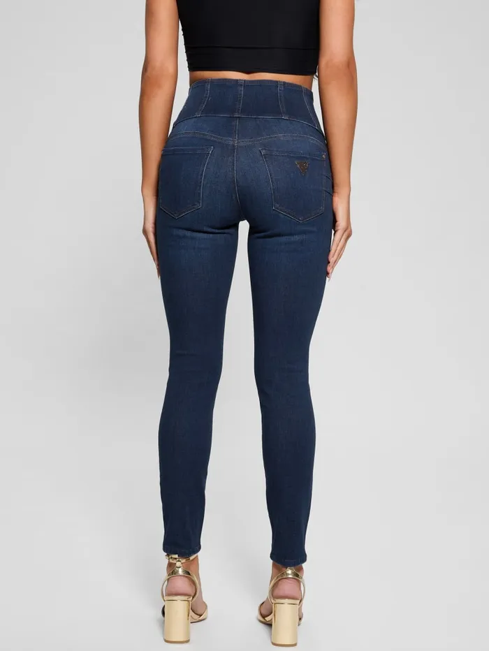 GUESS Jeans and Denim Eco Corset ShapeUp Jeans Blue 8211 Women