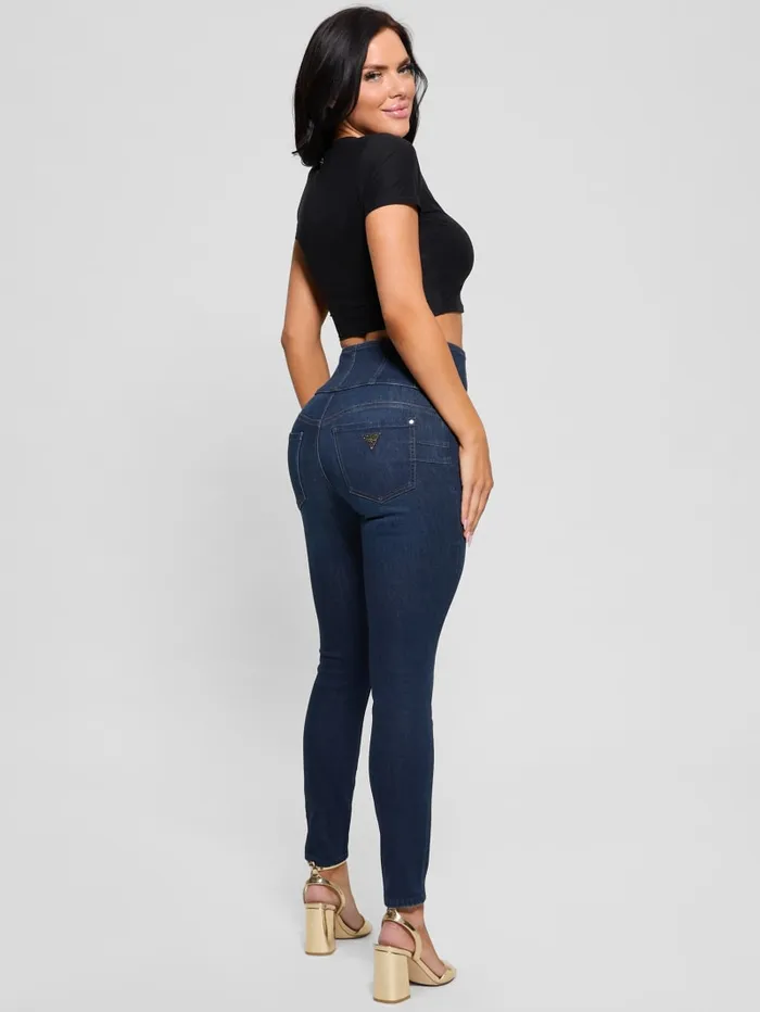 GUESS Jeans and Denim Eco Corset ShapeUp Jeans Blue 8211 Women