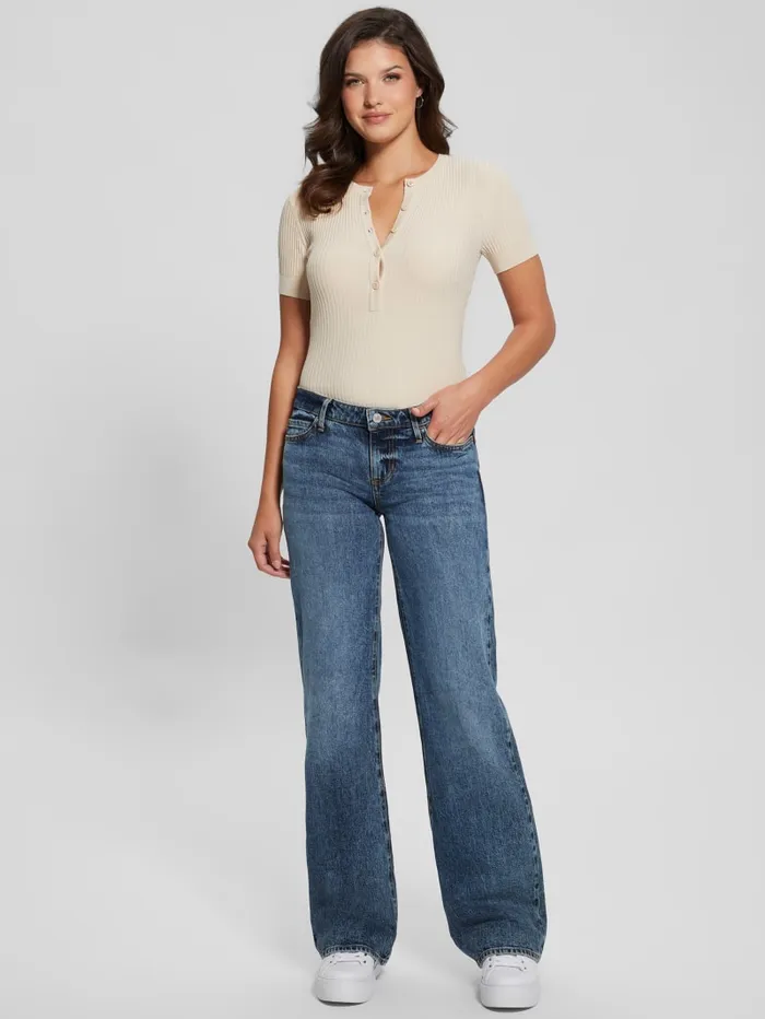 GUESS Jeans and Denim Eco LowRise Slouchy Jeans Blue 8211 Women