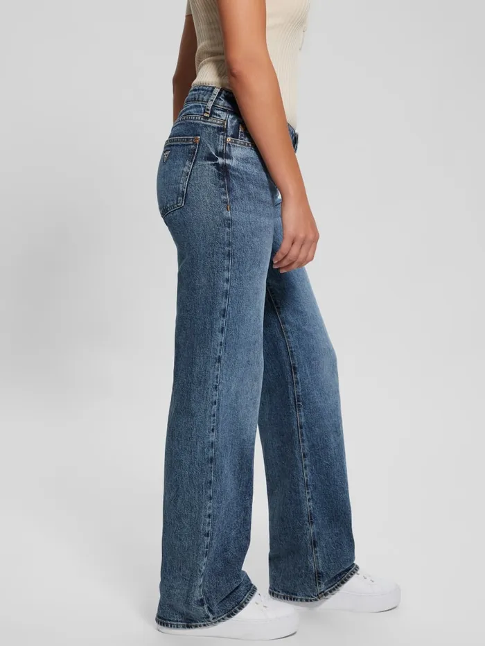 GUESS Jeans and Denim Eco LowRise Slouchy Jeans Blue 8211 Women