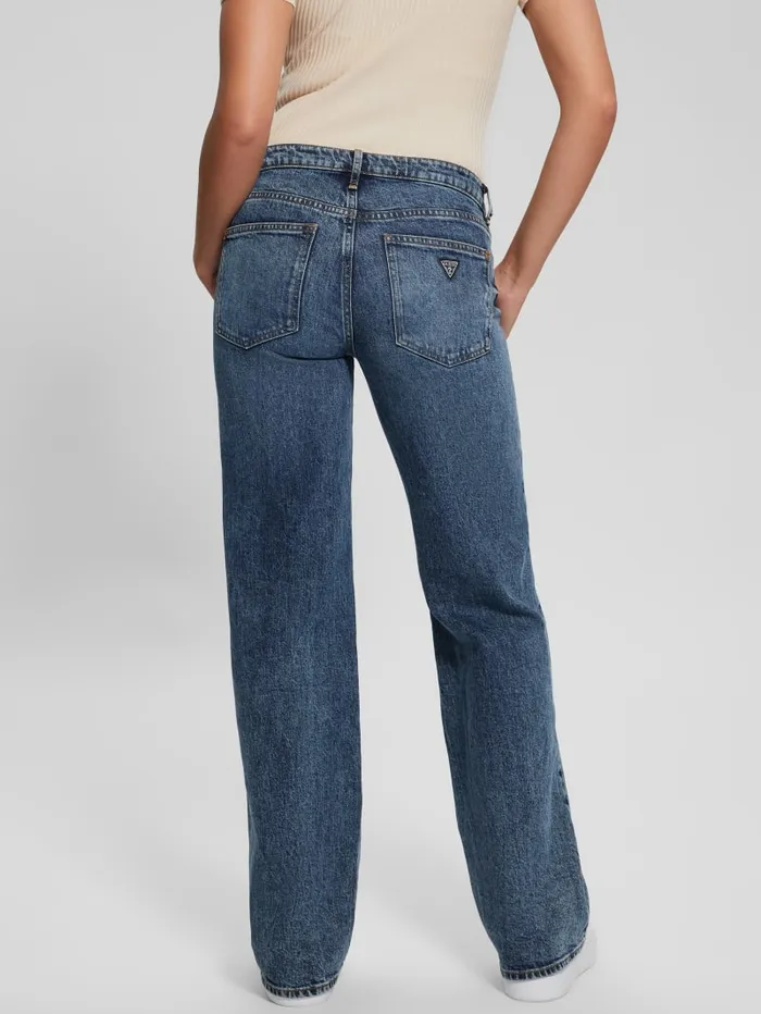 GUESS Jeans and Denim Eco LowRise Slouchy Jeans Blue 8211 Women