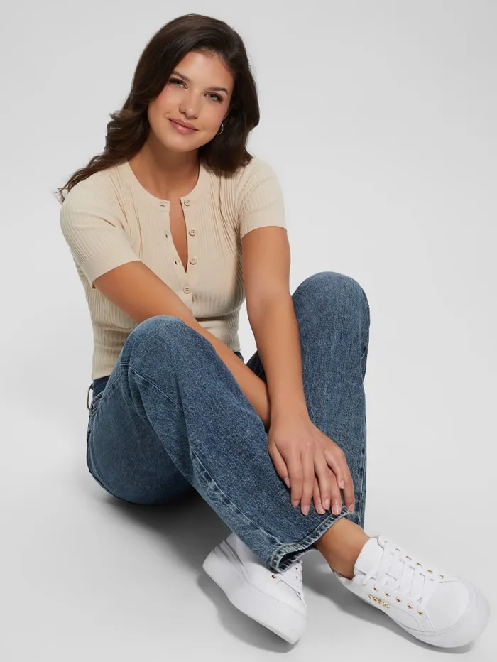 GUESS Jeans and Denim Eco LowRise Slouchy Jeans Blue 8211 Women
